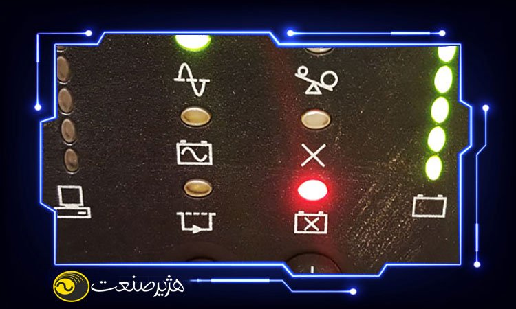 LED یو پی اس به شما چه می گوید؟